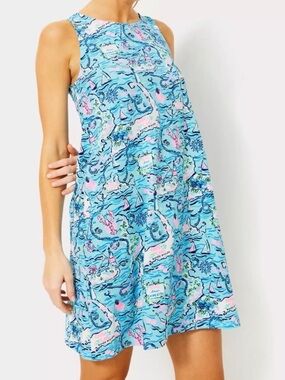 Lilly Pulitzer Loves Cape Cod Swing Dress. NWT